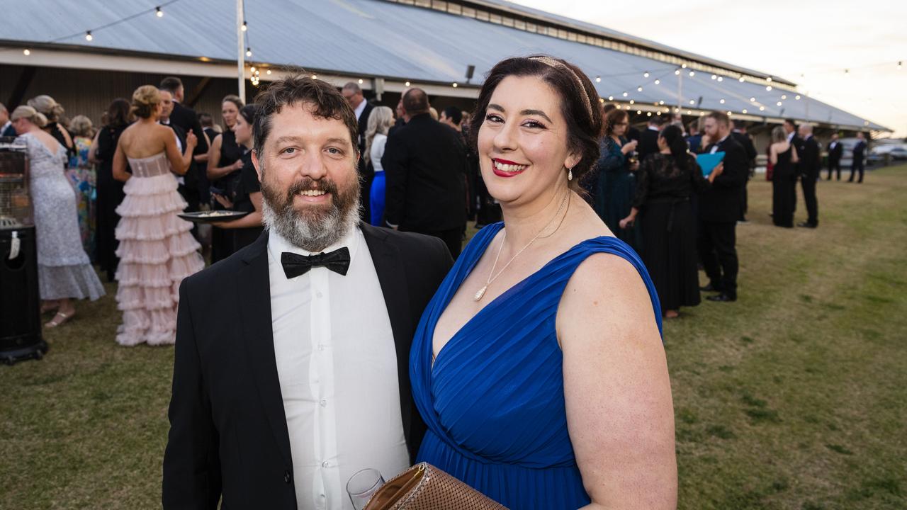 Mark and Vanessa Richards at LifeFlight Toowoomba Gala at The Goods Shed, Saturday, May 6, 2023. Picture: Kevin Farmer