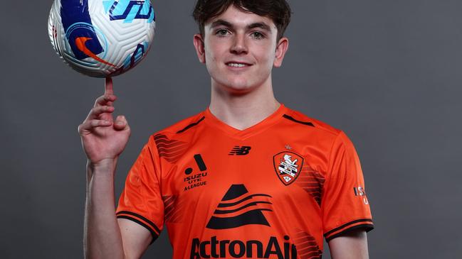 Toowoomba Grammar School old boy and Roar youth player Luke Broderick. (Photo by Chris Hyde/Getty Images for APL)