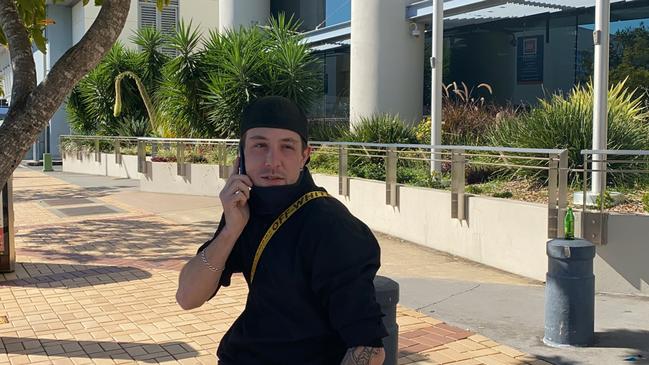 Bodhi Jack Allen Pinnell outside Southport Magistrates Court. Picture: Lea Emery