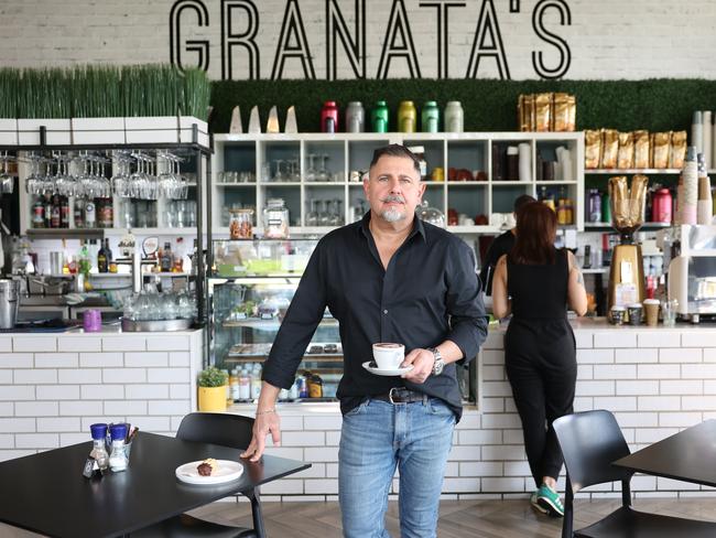 Over the least 11 years, Granata's Cafe in Pemulwuy has seen its daily power costs rise from $30 to $80. Picture: Rohan Kelly