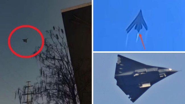 Beijing has stunned the world with secret new combat aircraft spotted in Chinese skies in recent weeks. And they’ve left experts stumped. Pictures: Chinese social media