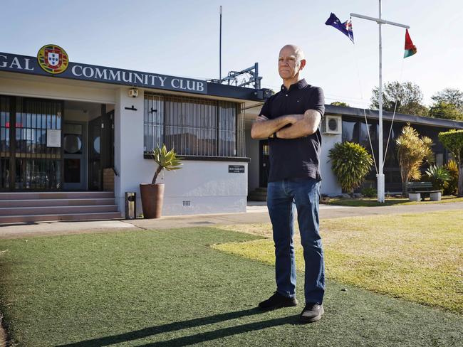 DAILY TELEGRAPH - 20/9/24Anonymous noise complaints has the members of the Sydney Portugal Community Club angered. Jorge Martins pictured. Picture: Sam Ruttyn