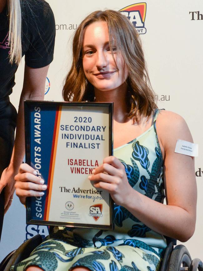 15-year-old Isabella Vincent is the youngest member of the team. Picture: Brenton Edwards