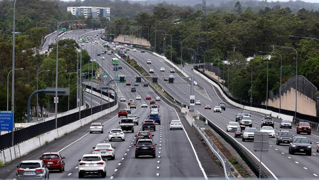 Queensland commuters are more concerned about traffic than any others across the country. Picture David Clark