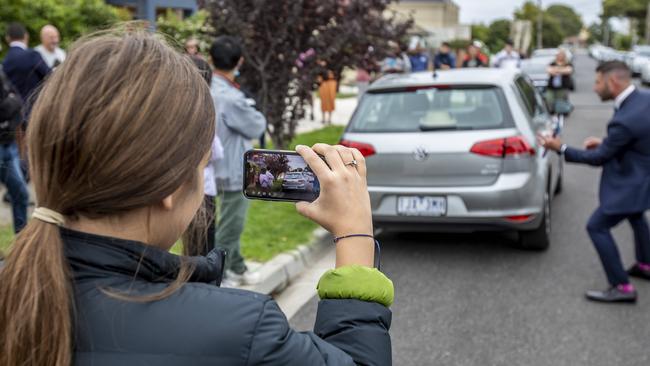 Technology could help buyers bid online and avoid crowds. Picture: Tim Carrafa