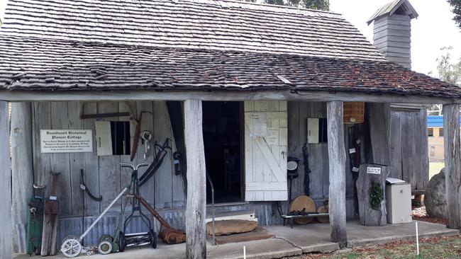 One of the cottages from the Beenleigh area on show at the village.