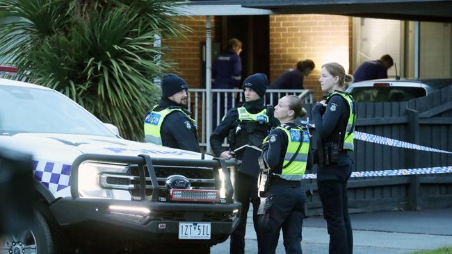 A man has been charged with murder over the stabbing death of another man during an alleged botched robbery in Thomastown. Picture: David Crosling