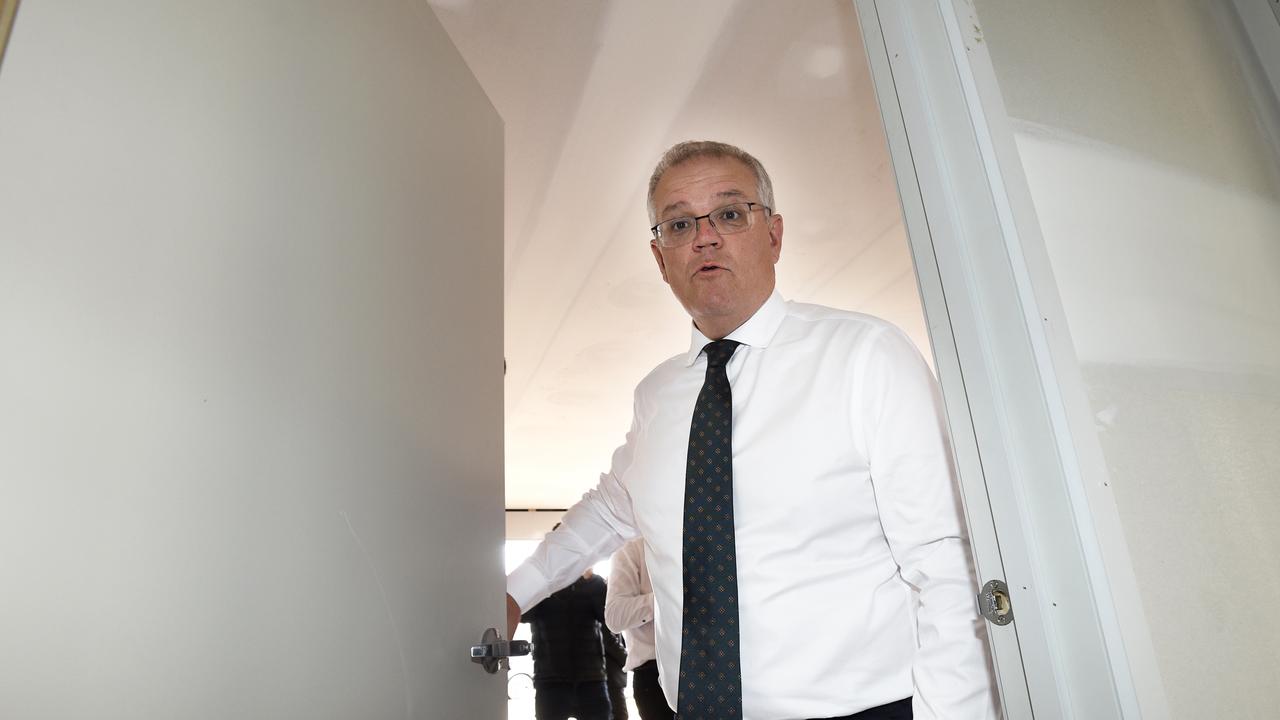 Prime Minister Scott Morrison has left the door open to fast-tracking booster shots, if medical experts recommend it. Picture: NCA NewsWire / Andrew Henshaw