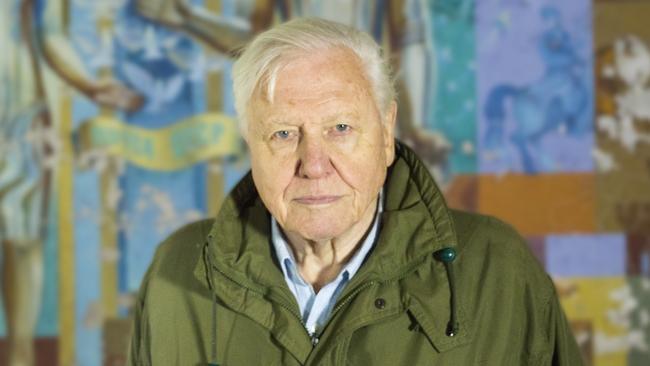 Sir David Attenborough in Chernobyl, Ukraine, photographed while filming David Attenborough: A Life on Our Planet