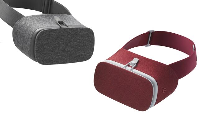 Google's Daydream View headset, out in Australia on November 11, delivers advanced virtual reality experiences using Android smartphones. Picture: Supplied