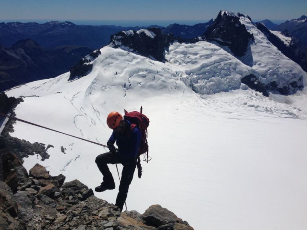 The pair will take on the 2600km journey with little more than a sled and some skis. Richard Stephenson/Facebook
