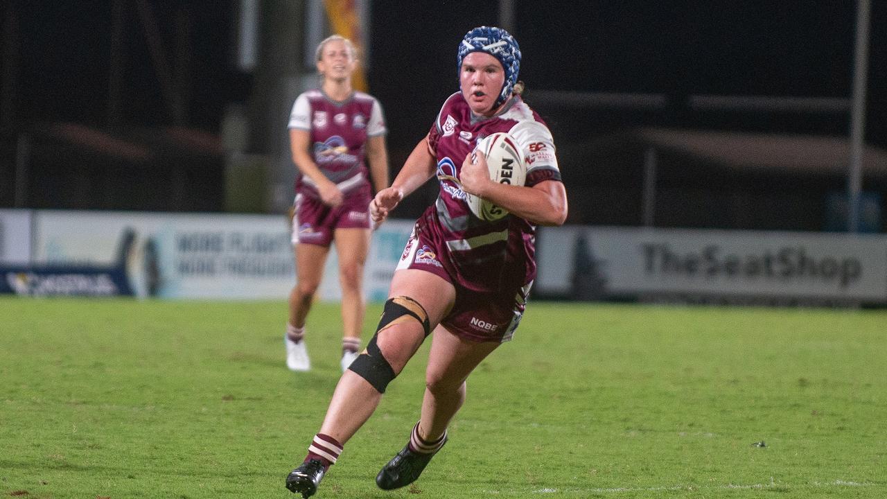 Ella Cronin Mackay vs. Cairns at Foley Shield Saturday 4 May 2024 Picture: Michaela Harlow