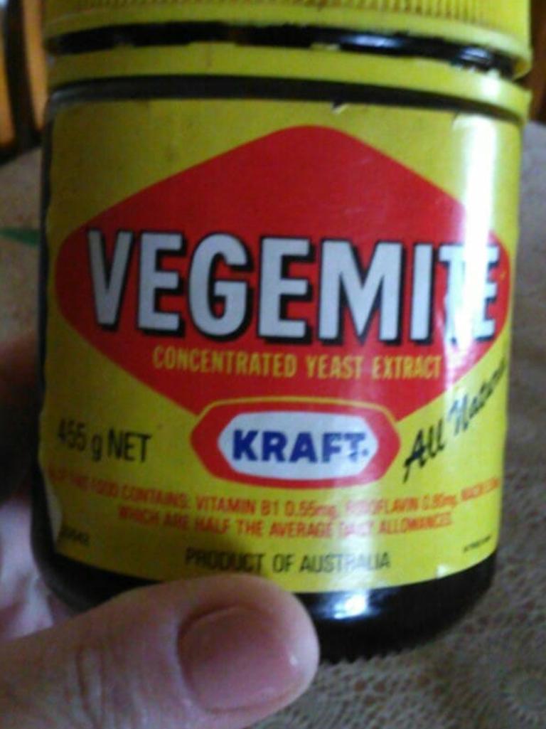 This is some seriously vintage Vegemite.