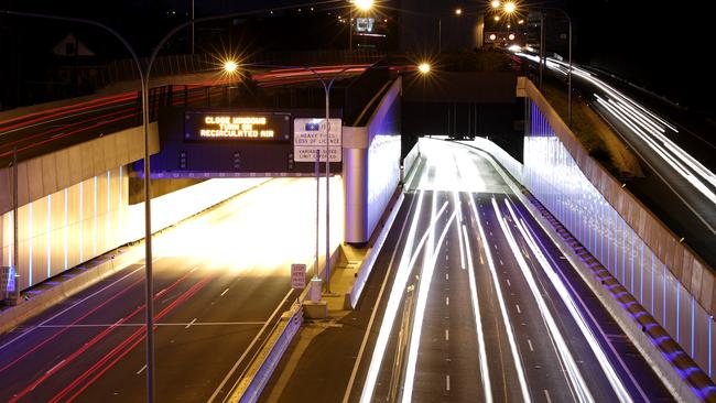 One of the WestConnex tunnels. Picture: Jonathan Ng