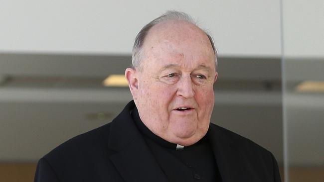 Archbishop Philip Wilson leaves the Newcastle Local Court in Newcastle, Tuesday, May 22, 2018. The Adelaide Archbishop has been found guilty of concealing historical child sexual abuse. (AAP Image/Peter Lorimer) NO ARCHIVING