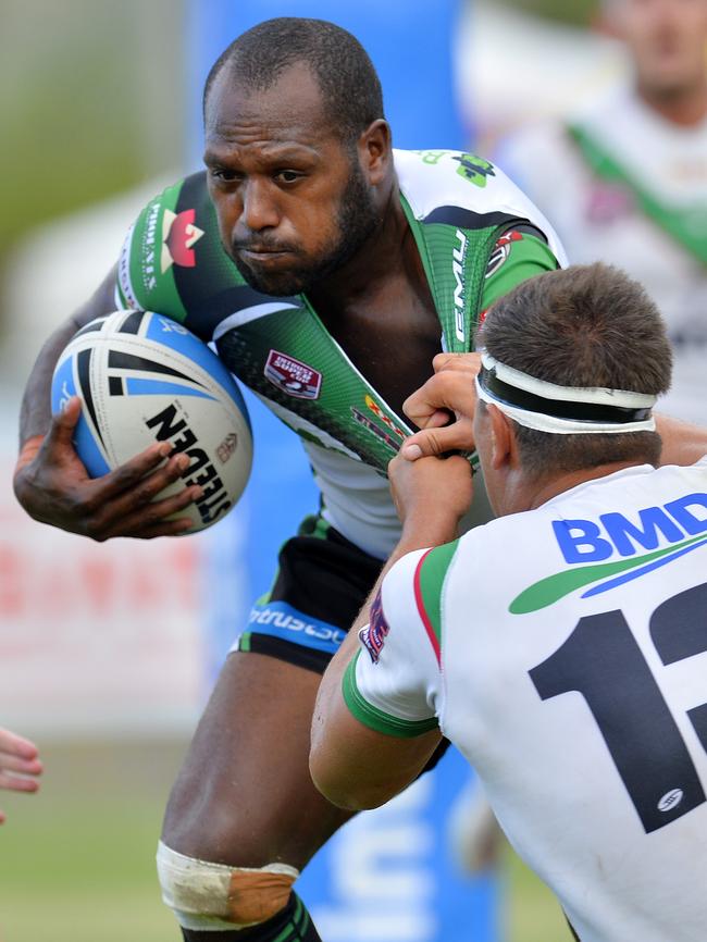 Robert Lui in action for Townsville.