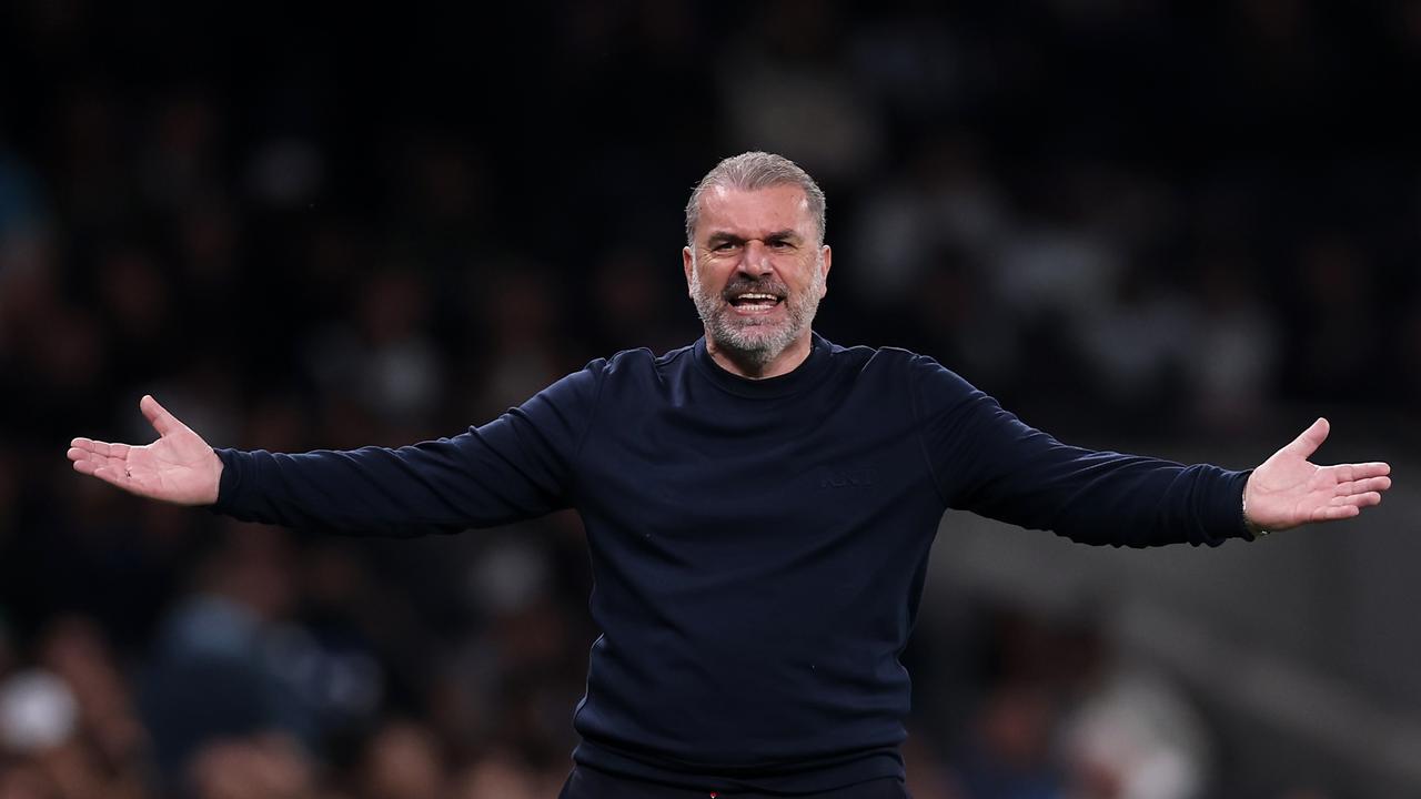 Ange Postecoglou risks making unwanted history over the remainder of the season. Picture: Ryan Pierse/Getty Images
