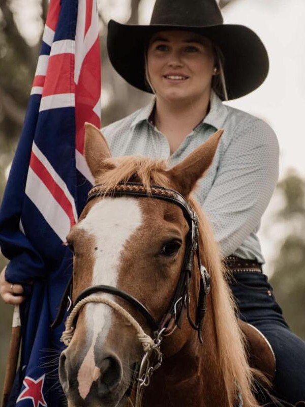 Macey Inglis has been remembered in a loving tribute after the 20-year-old tragically died in a fatal crash in Langkoop. Picture: Supplied Facebook