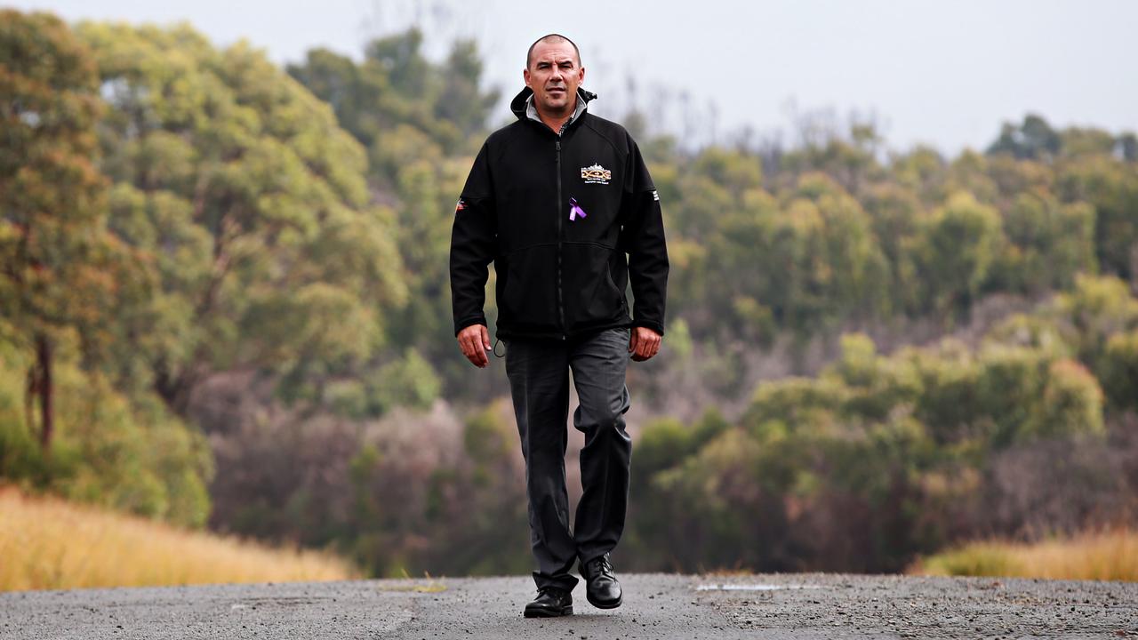 Metropolitan Local Aboriginal Land Council CEO Nathan Moran at the council’s proposed development site in Belrose. Adam Yip/ Manly Daily. Picture: Adam Yip/ Manly Daily