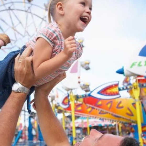 Melbourne Easter Show at Dromana Estate combines fairground rides with an egg hunt. Picture: supplied