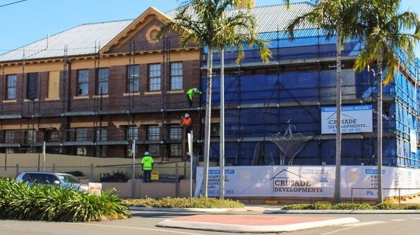 Crusade Developments refurbished the Mackay courthouse. Picture: Contributed