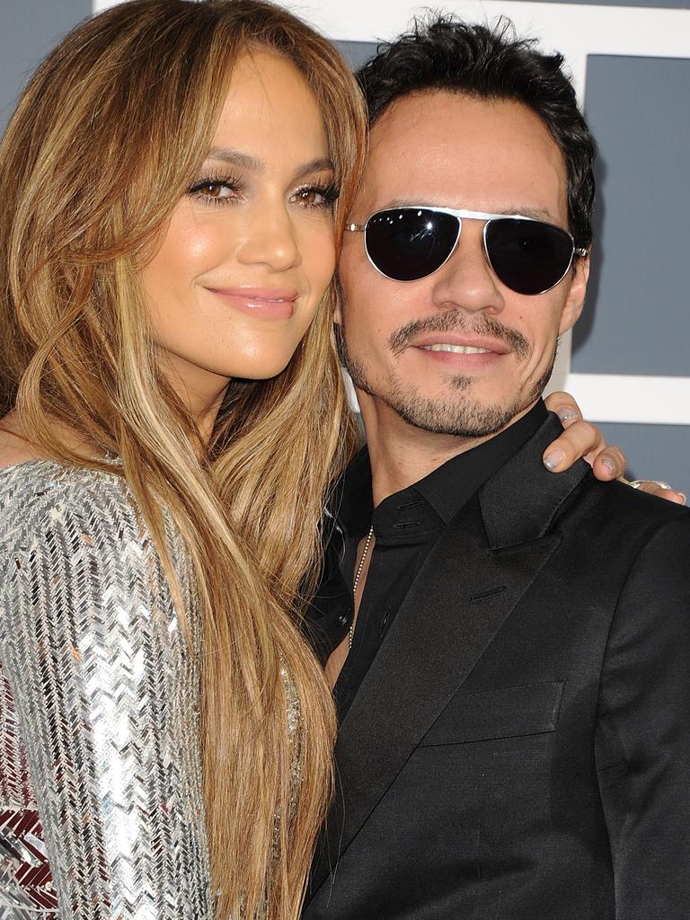 JLo and Marc Anthony have two children together. Picture: Getty