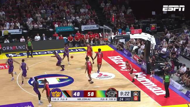 Sydney Kings vs. Perth Wildcats - Game Highlights - Round 19 NBL25