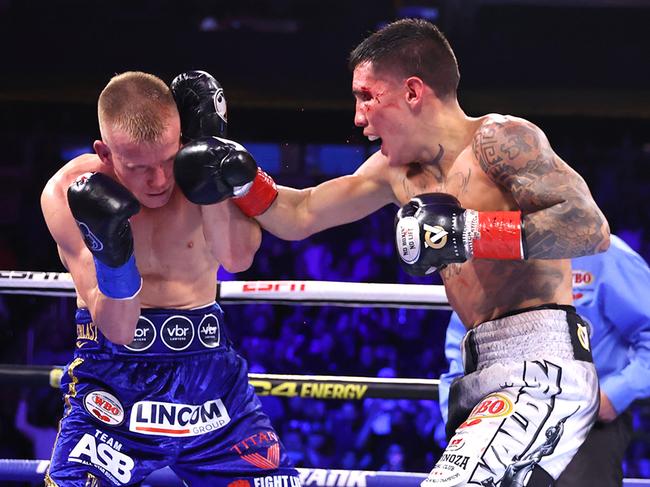 Oscar Valdez’s experience proved a difference in the bout with Liam Wilson.