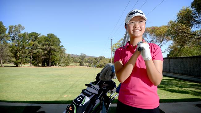 The club has recently finished a $100,000 upgrade to its driving range. It will now open the doors for more school clinics to be held at the club, which the club hopes will attract more juniors. Jin Young- Yun is one local young player who will be using the new facility.