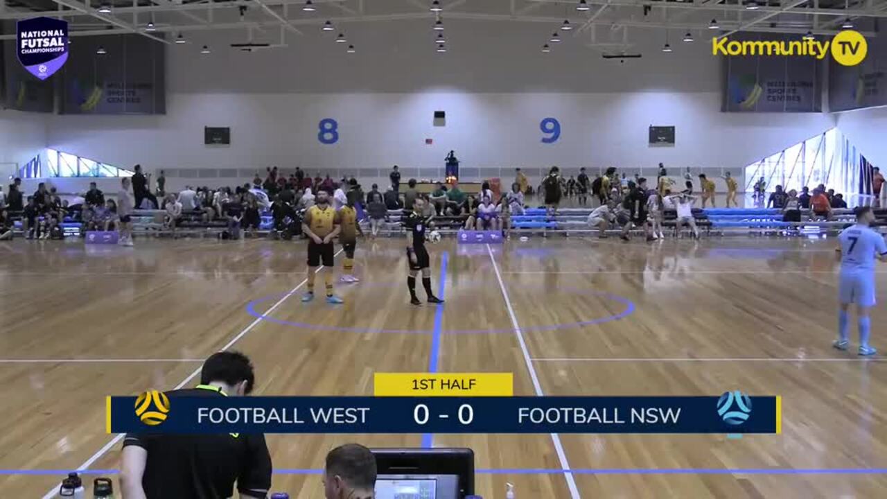 Replay: Football West v Football NSW Lightning (Open Men)—2025 National Futsal Championships Day 3