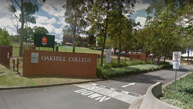 Oakhill College in Castle Hill was the region’s second richest school, with a gross income of $102.9 million. Picture: Google