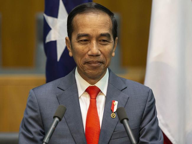 Indonesian President Joko Widodo. Picture: Gary Ramage