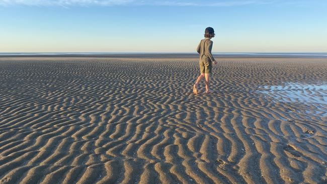 Grady at Karumba. Picture: Tess Durack