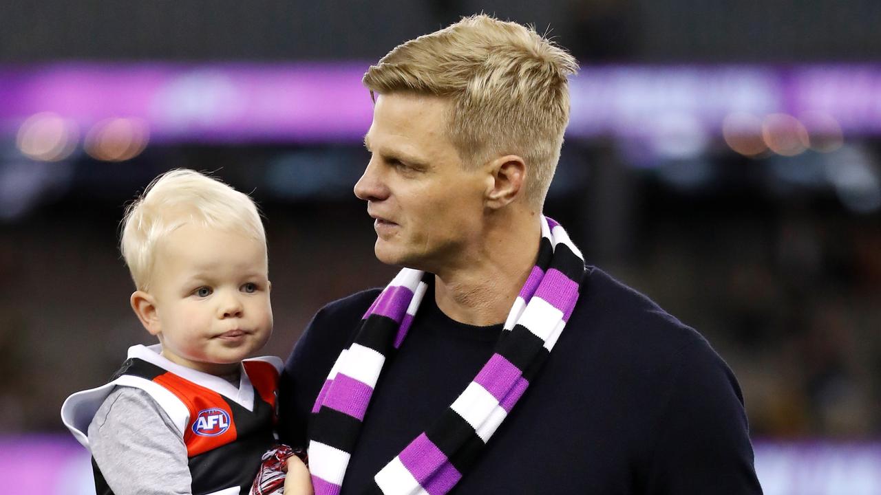 Nick Riewoldt is unsure whether he will return to help St Kilda after they parted ways with Alan Richardson. Photo: Michael Willson/AFL Photos via Getty Images.