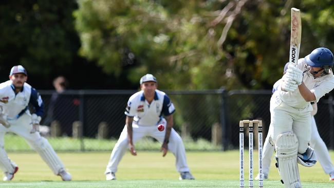 South Croydon takes on Mooroolbark in the RDCA Trollope Shield last year. Picture: Supplied