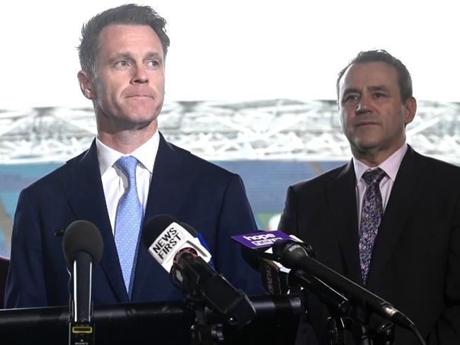 Sports NSW wants a meeting with new Minister Steve Kamper (Right). Picture: NCA NewsWire / Jeremy Piper