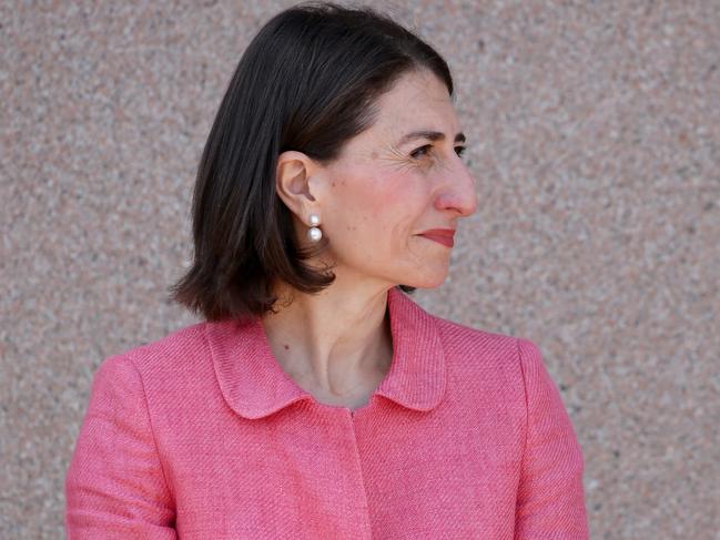 Premier Gladys Berejiklian isn’t doing it tough anymore, Anna Caldwell writes. Picture: Jonathan Ng