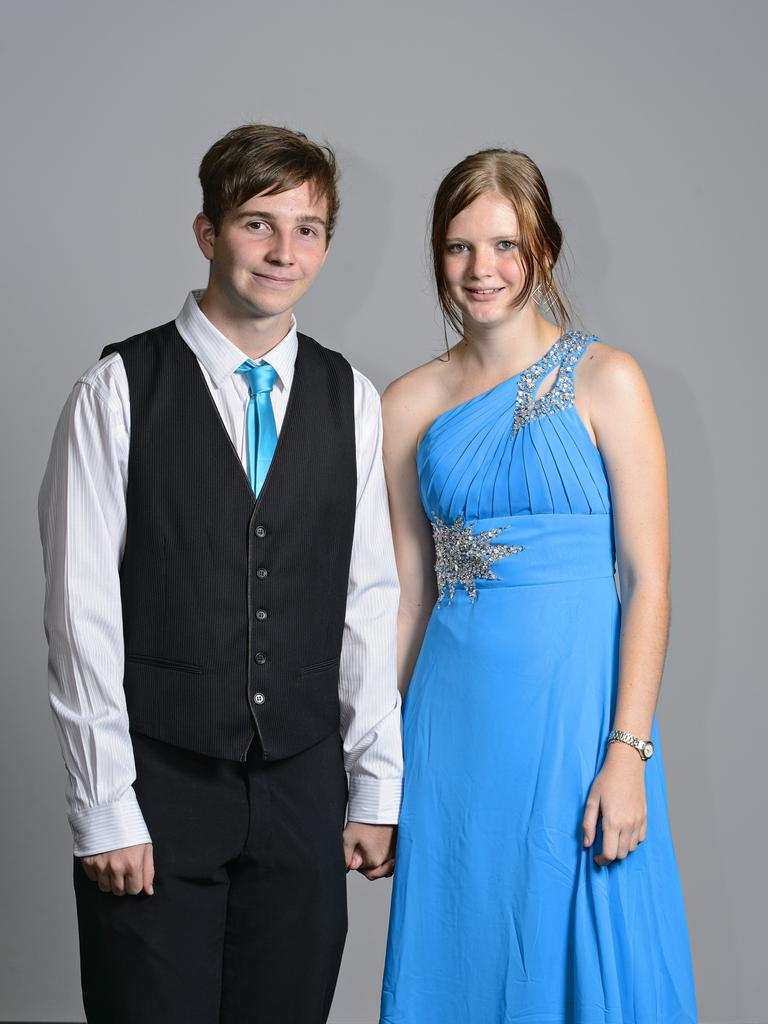 Samson Mitchell and Kate Statham at the 2014 Good Shepherd Lutheran College formal at the Darwin Convention Centre. Picture: NT NEWS