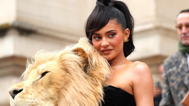 Kylie Jenner attends the Schiaparelli Haute Couture Spring Summer 2023 show. Picture: Jacopo Raule/Getty Images.