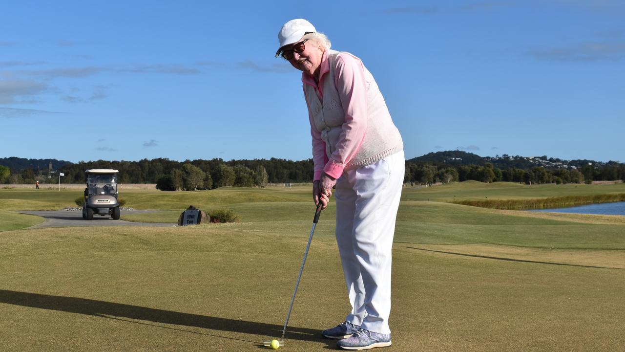 100 year old Mary Haddon has been playing golf for over 60 years | The ...