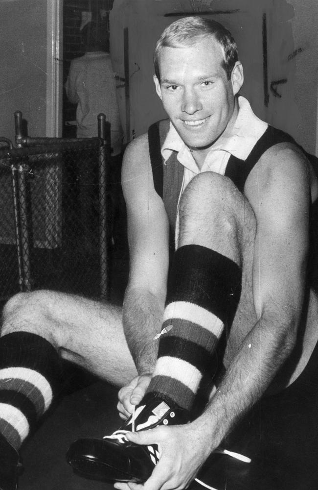 Carl Ditterich played almost 300 games for St Kilda.