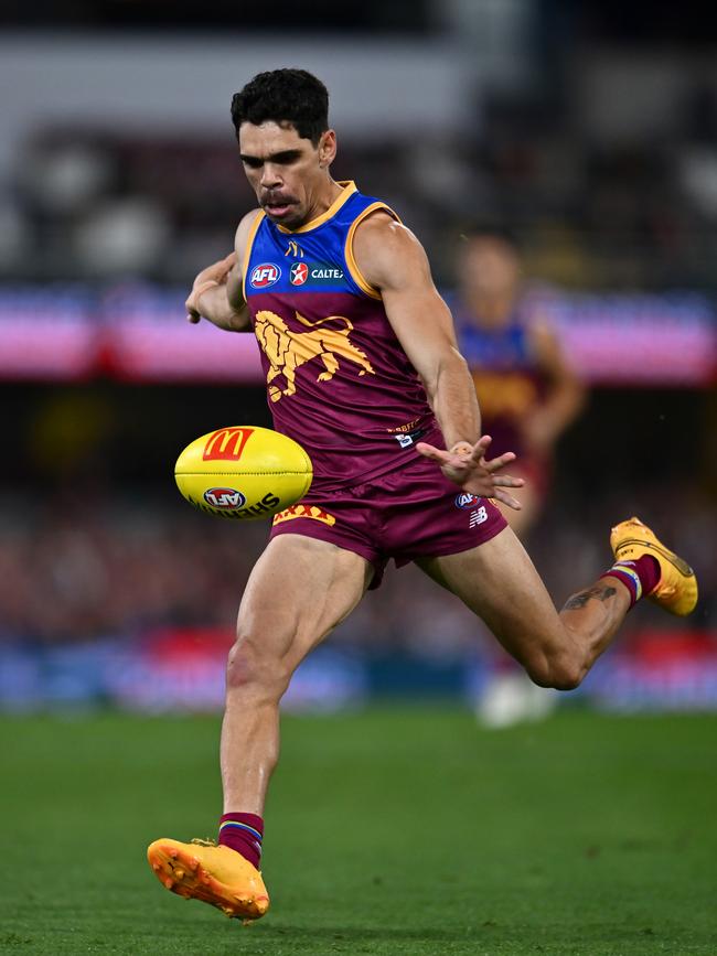 Charlie Cameron and the Lions will host a home final in Brisbane. (Photo by Albert Perez/Getty Images)