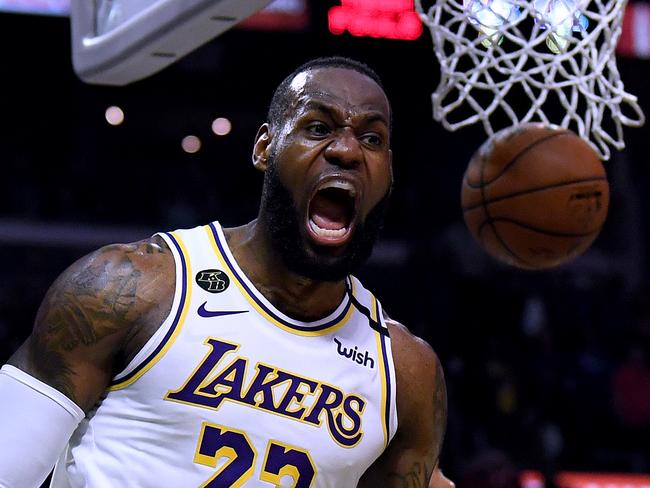 LeBron James has dominated the NBA for almost two decades. Picture: Harry How/Getty Images