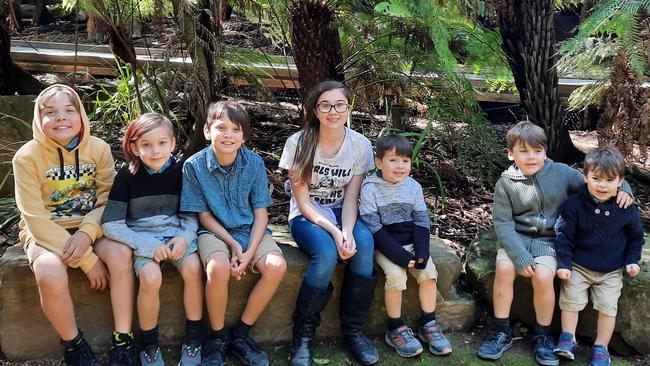 Shandi Barker says she is worried by the lack of options for her seven children.