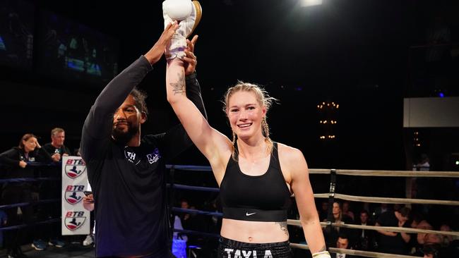 Tayla Harris is crowned victorious, adding another title to her collection.