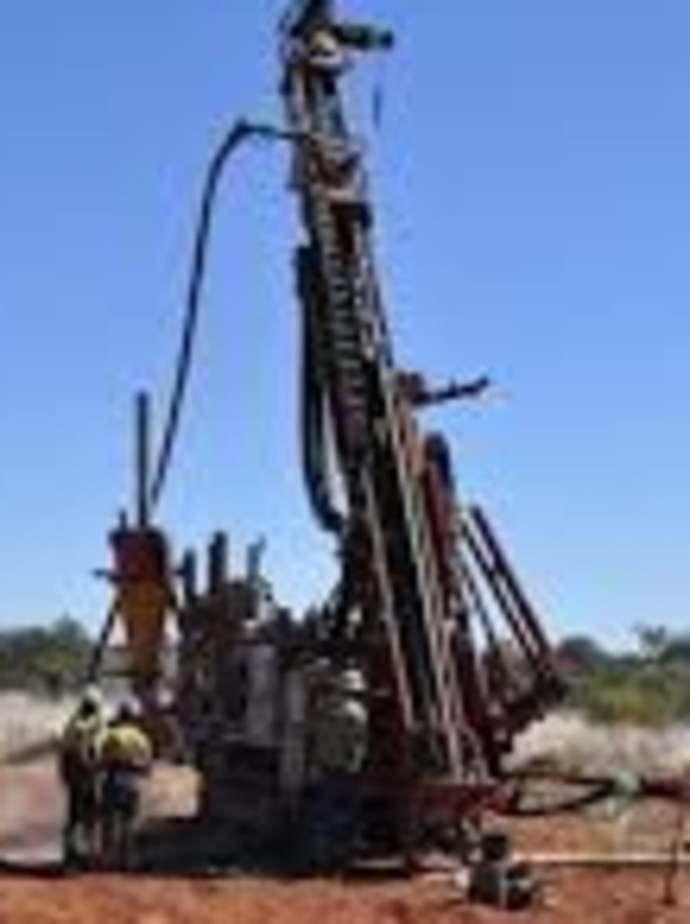 Mount Peake drilling.