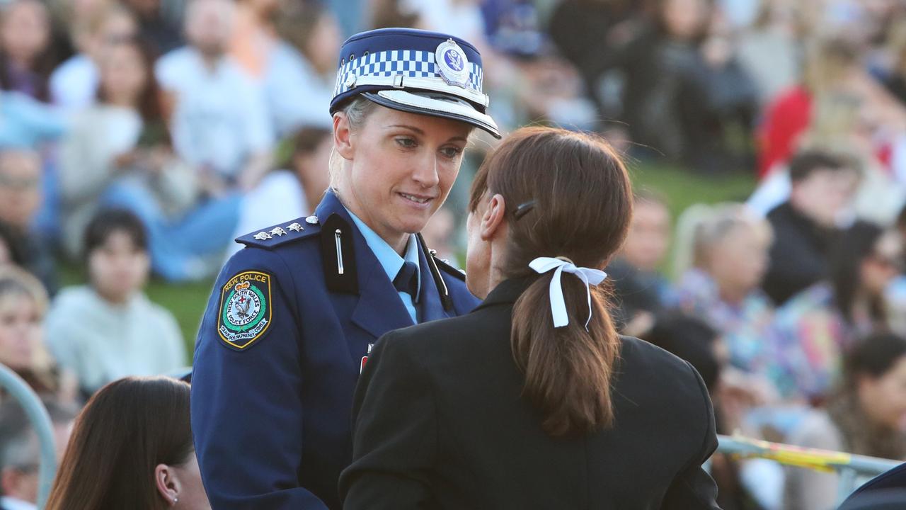 She was given a hero’s welcome. Picture: Lisa Maree Williams/Getty Images