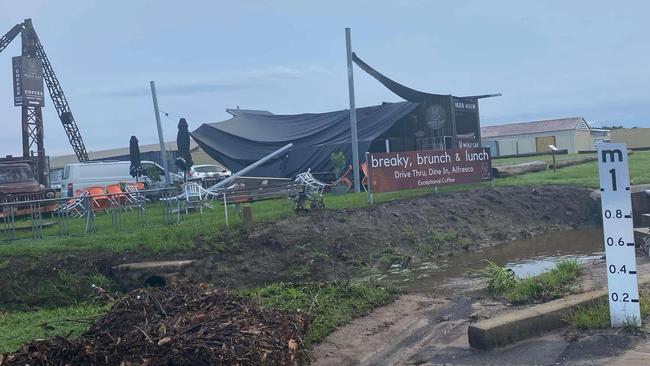 More than 7000 lightning strikes hit Cairns and surrounding suburbs overnight as a wild storm hit the city. Picture: Supplied.