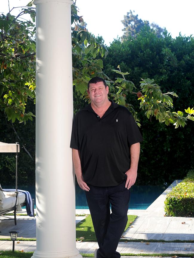 James Packer and the Packer family’s exit from Crown (and Nine) look to have been excellently timed. Picture: Jeff Rayner