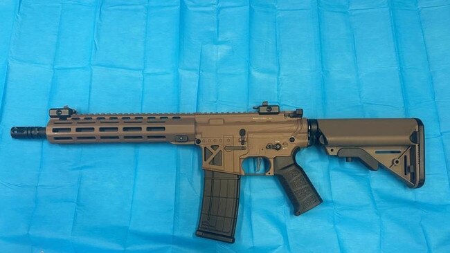 Sadik pleaded guilty to possessing a firearm. Picture: NSW Police